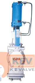 Pneumatic Type Cast Iron Knife Gate Valve middle 2092-10