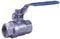 2 pc. screwed end ball valve 2000 WOG (PN150) - KE Valve