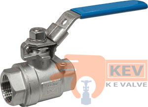 2 PC Screwed End Ball Valve 2006S p1