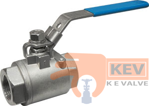 2 PC Screwed End Ball Valve 2006WB p1