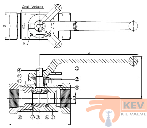 High Pressure Ball Valve, High Pressure Valve 2007w36 p2