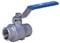 2 pc. screwed end ball valve 1000 WOG (PN63) - KE Valve