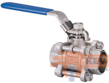 Ball Valve, Socket Weld End Ball Valve, 3 PC Socket Weld End Ball Valve 2011p1