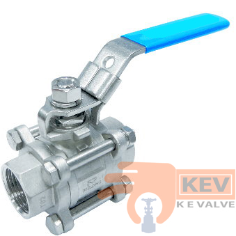 Ball Valve, Screwed End Ball Valve, 3 PC Screwed End Ball Valve 2013 p1