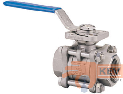 3 PC Screwed End Ball Valve 2013Dp1