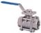 3 PC. Screwed End Ball Valve 1000 WOG(PN63) - KE Valve