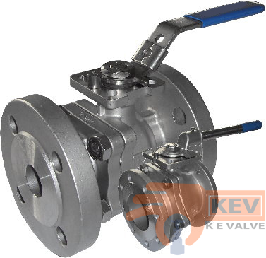 Ball vaves, Flanged End Ball Valves, 2 PC Flanged End Ball Valve 2020D p1