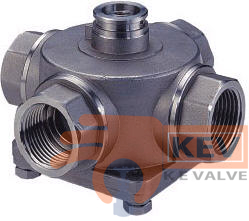 5 WAY SCREWED END BALL VALVE 2061 - Valve p1