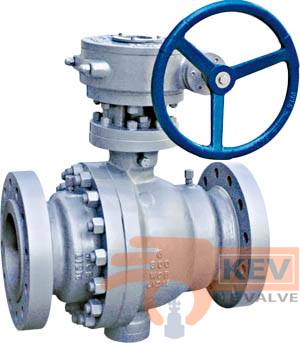 FLANGED END TRUNNION BALL VALVE 2063 p1