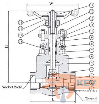 Gate Valves 900Lb~1500Lb